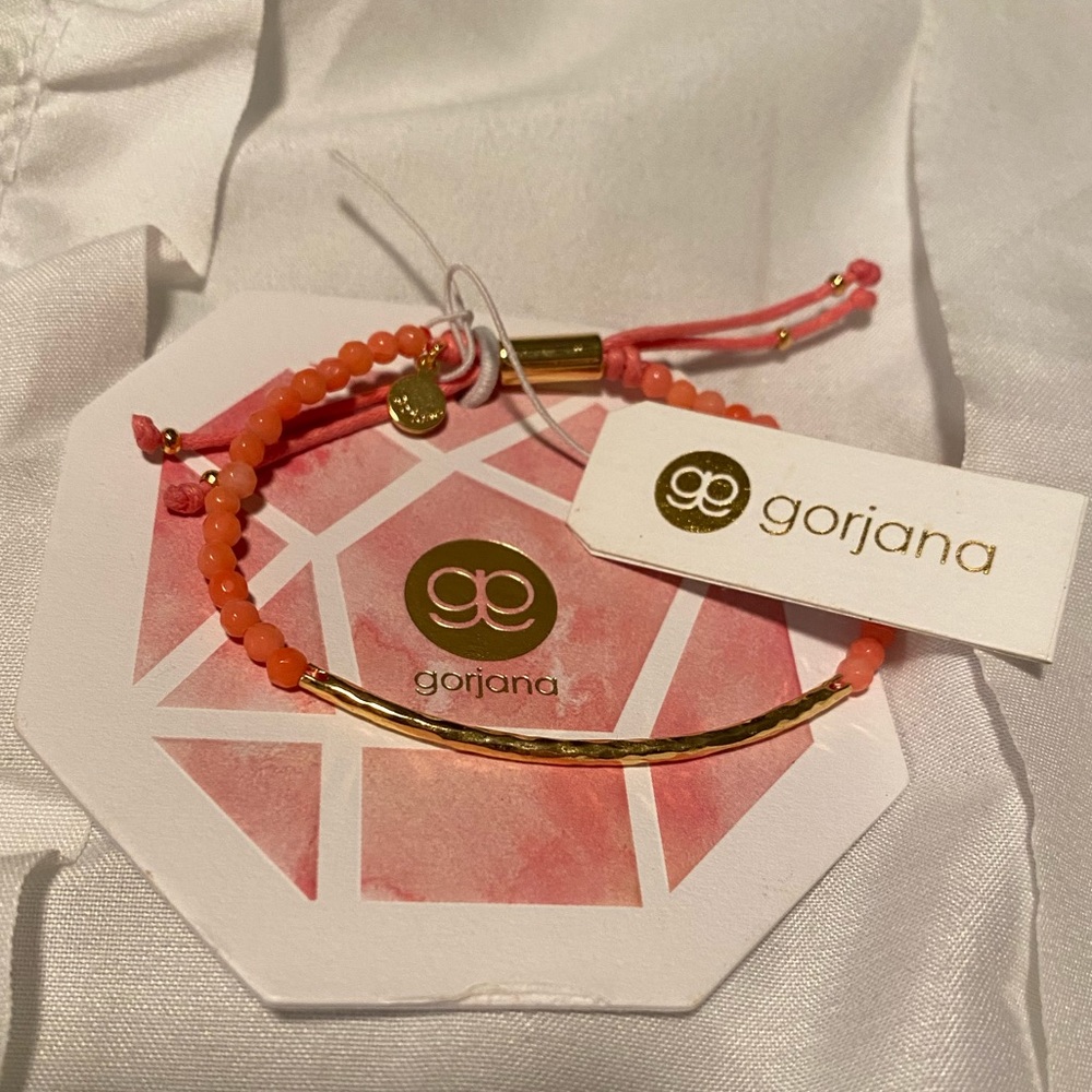 Gorjana Pink Coral Bracelet